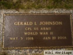 Gerald L Johnson