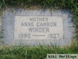 Anne Cannon Winder, I