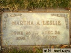 Martha A Taber Leslie