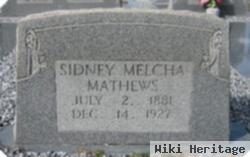 Sidney Melcha Mathews