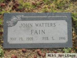 John Watters Fain