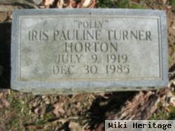 Iris Pauline "polly" Turner Horton