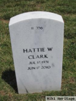 Hattie W. Clark