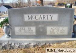 Agnes J Cash Mccarty