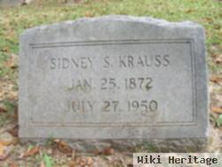 Sidney S. Krauss