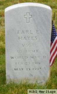 Earl E Hayes