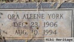 Ora Aleene York