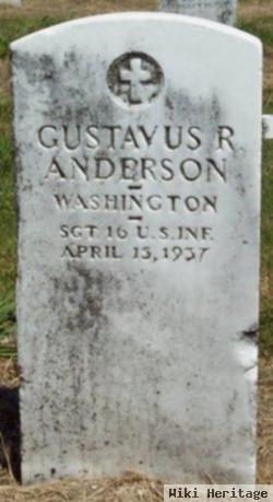 Gustavus R Anderson