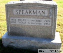 Violet H. Speakman