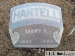 Mary K. Beeler Hartell