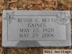 Bessie Connor Betts Gaines