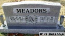 William Lafayette "fate" Meadors