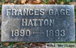 Frances Gage Hatton