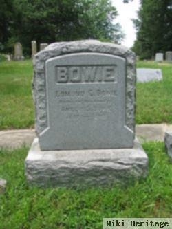 Edmund C Bowie