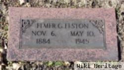 Elmer G Elston