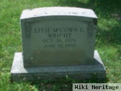 Effie Mccown Wright