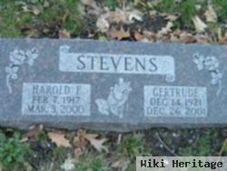 Harold Egbert Stevens