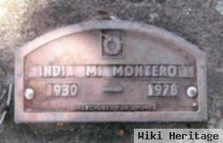Nidia/india M. Montero