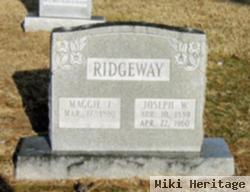 Joseph W Ridgeway