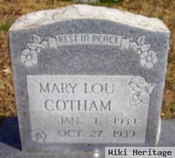 Mary Lou Cotham