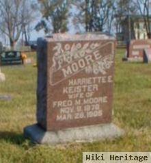 Harriette E Keister Moore