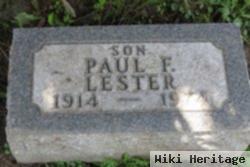 Paul Frank Lester