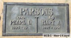 Pearl L Parsons