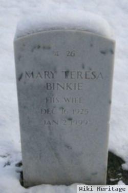 Mary Teresa Binkie