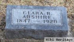 Clara B Cowgill Abshire