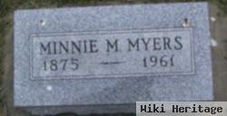 Minnie M Myers