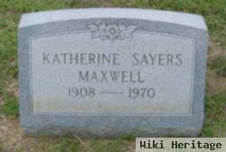 Katherine Sayers Maxwell