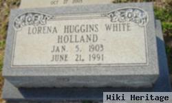 Lorena White Huggins Holland