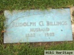 Rudolph G Billings