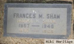 Frances Mary Shaw