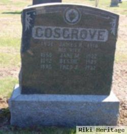 Frederick J "fred" Cosgrove