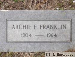 Archie E Franklin, Sr