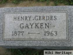 Henry Gerdes Gayken