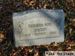 Meribah Ann Nivison