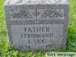 Ferdinand Lang