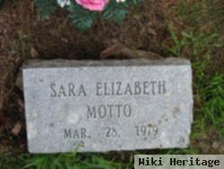 Sara Elizabeth Motto