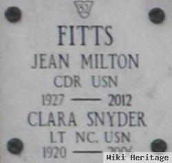 Clara Mae "dutch" Snyder Fitts