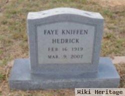 Faye Kniffen Hedrick