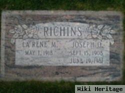 Joseph Oriel "joe" Richins, Jr