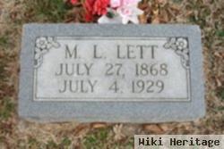 M. L. Lett