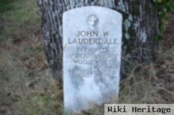 Pvt John Wellington Lauderdale