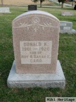 Donald K. Carr