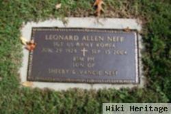 Leonard Allen Neff