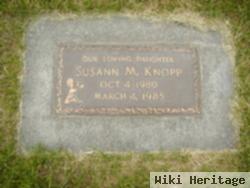 Susan M Knopp