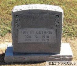 Ida M. Guthrie