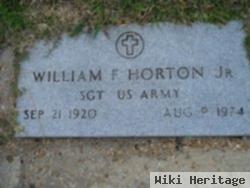 William F Horton, Jr